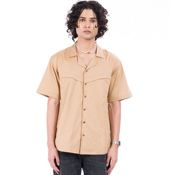 UNISEX DESERT WAVE CUBAN SHIRT