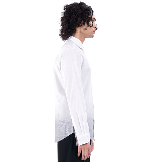 UNISEX RVNM MONOGRAM OMBRE SHIRT